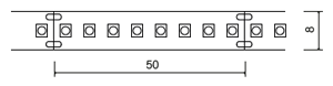 ERP 9,6W STRIP LED